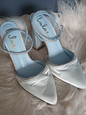 Lulus Satin Block Heels